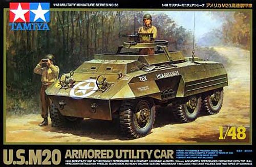 1/48 二战美国 M20 高速装甲车