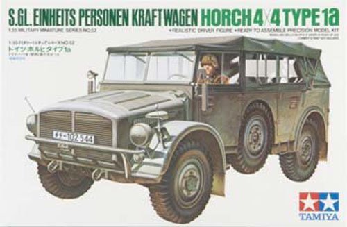 1/35 二战德国霍希军事人员乘用车1a型
