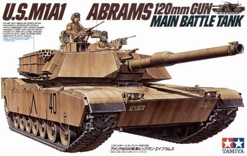 1/35 现代美国 M1A1 艾布拉姆主战坦克
