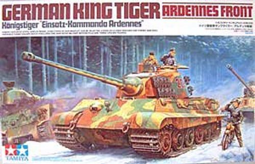 1/35 二战德国虎王重型坦克亨舍尔炮塔"阿登战线"