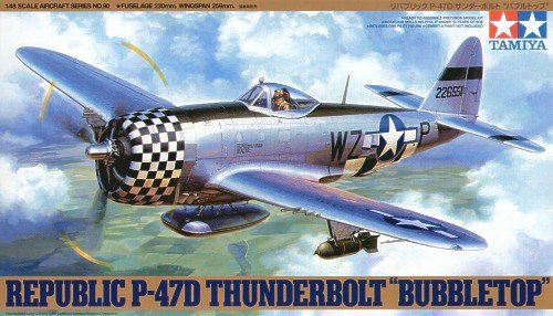 1/48 二战美国 P-47D 雷电战斗机