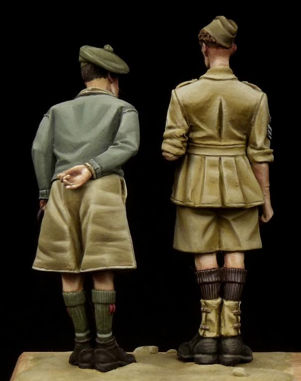 1/35 二战英国士官与苏格兰高地团士兵