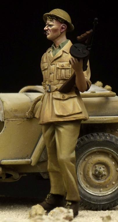 1/35 二战英国步兵机枪手"非洲战线"