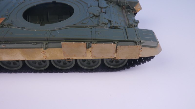 1/35 现代俄罗斯 T-90A 主战坦克改造蚀刻片(配Meng Model)