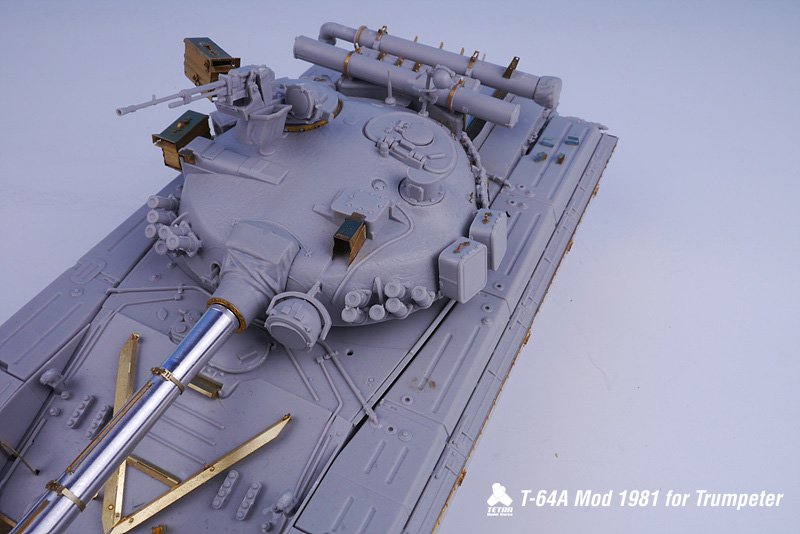 1/35 现代苏联 T-72B 主战坦克1990年型改造蚀刻片(配小号手)