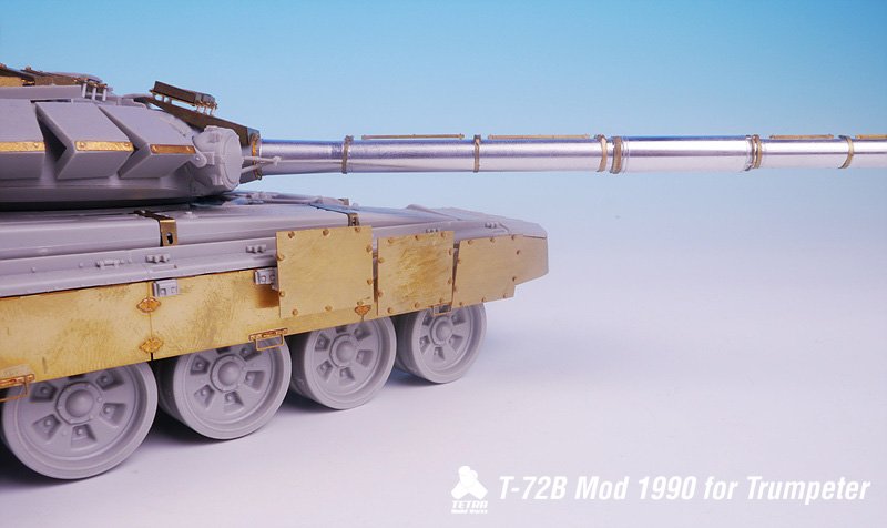 1/35 现代苏联 T-64A 主战坦克1981年型改造蚀刻片(配小号手)