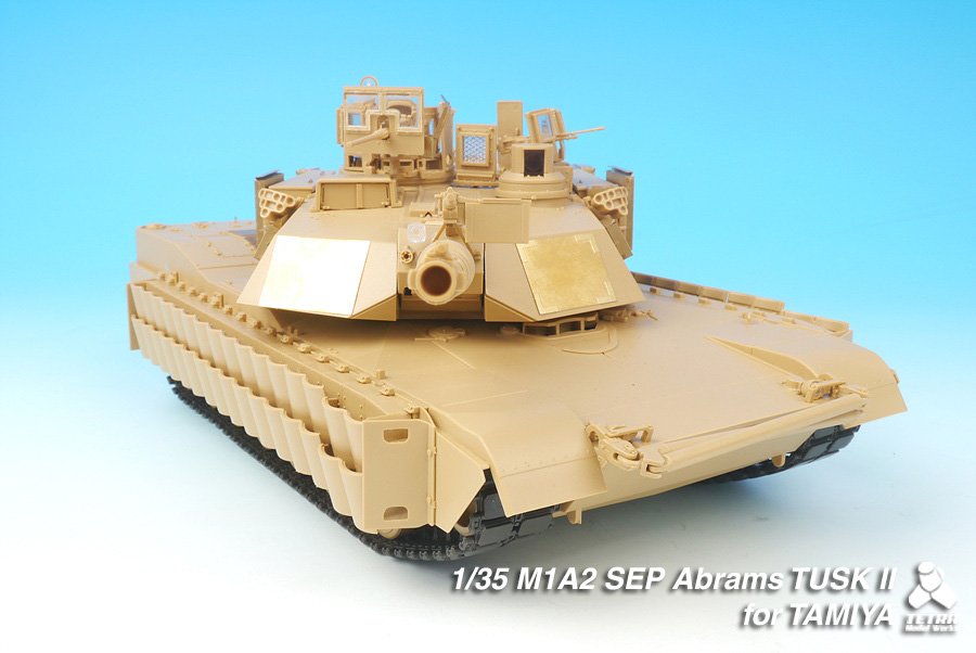 1/35 现代美国 M1A2 SEP TUSK II 艾布拉姆斯主战坦克改造蚀刻片(配田宫)