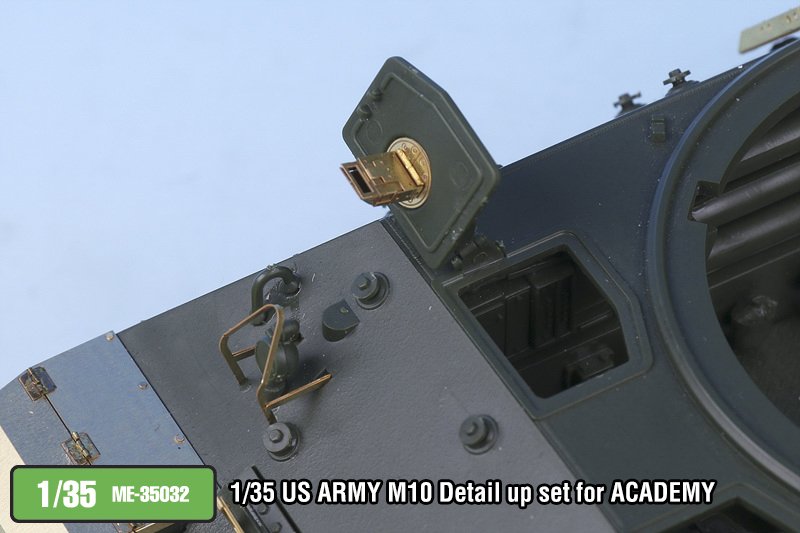 1/35 二战美国 M10 狼獾坦克歼击车改造蚀刻片(配爱德美)