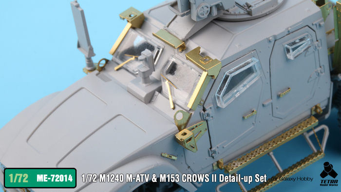1/72 M1240 M-ATV & M153 防地雷反伏击车改造蚀刻片(配Galaxy Hobby)