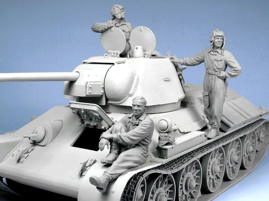 1/35 二战苏联坦克乘员组"1943-45年夏季"