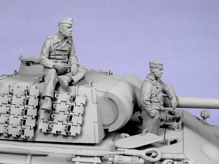 1/35 二战德国坦克乘员组"1940-45年夏季" - 点击图像关闭