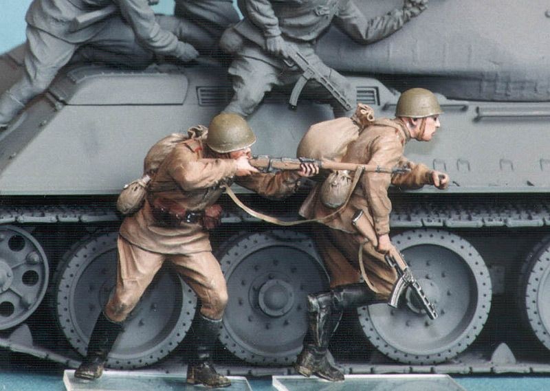 1/35 二战苏联机械化步兵组(6)"1943-45年夏季"