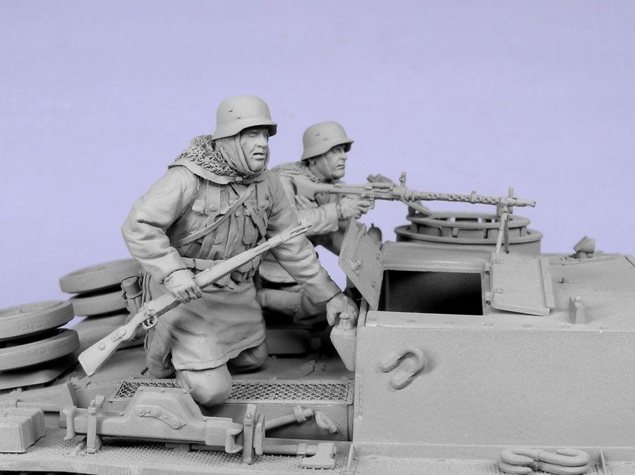 1/35 二战德国党卫军装甲掷弹兵组(1)"哈尔科夫, 1943年冬季"