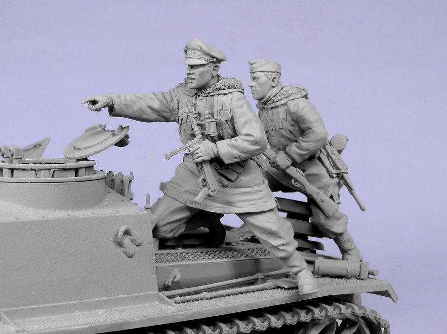1/35 二战德国党卫军装甲掷弹兵组(3)"哈尔科夫, 1943年冬季"