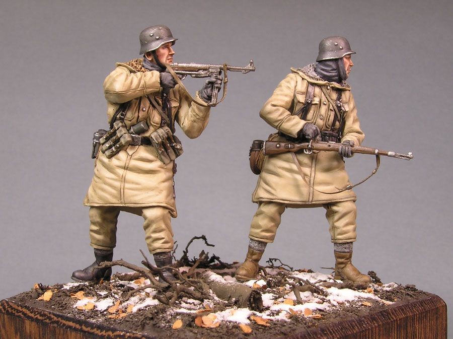 1/35 二战德国党卫军步兵组(3)"哈尔科夫, 1943年冬季"