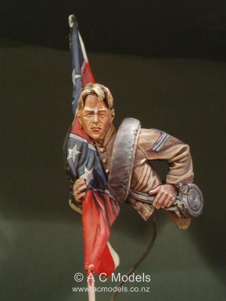 1/12 南方联邦军旗手"美国独立战争" - 点击图像关闭