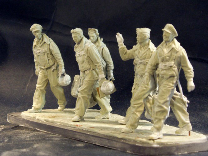 1/32 二战美国米切尔中型轰炸机机组乘员(6人) 1/32 二战美国米切尔中型轰炸机机组乘员(6人)