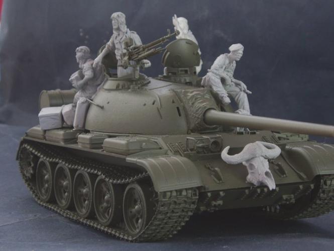 1/35 现代非洲 T-55 中型坦克乘员 - 点击图像关闭