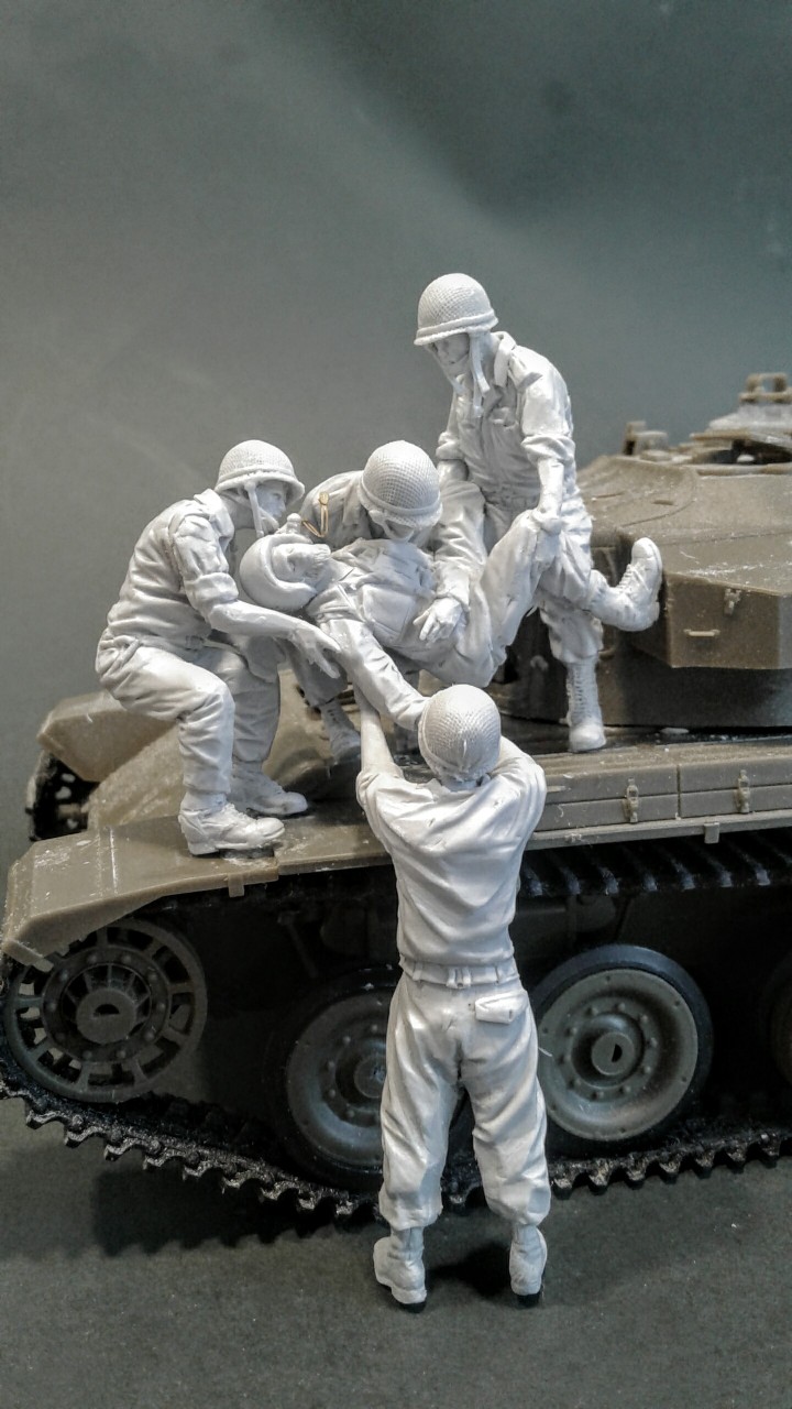 1/35 现代以色列国防军士兵组"赎罪日战争1973年" 1/35 现代以色列国防军士兵组"赎罪日战争1973年"