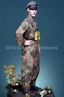 1/16 二战德国武装党卫军坦克乘员