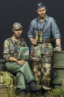 1/35 二战德国战车乘员组夏季 - 点击图像关闭