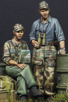 1/35 二战德国战车乘员组夏季