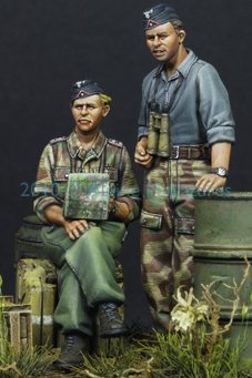 1/35 二战德国战车乘员组夏季