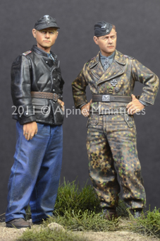 1/35 二战德国王牌虎式坦克 "米歇尔魏特曼 + 鲍比沃尔" - 点击图像关闭