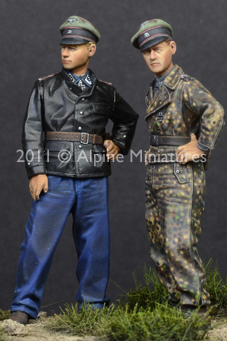 1/35 二战德国王牌虎式坦克 "米歇尔魏特曼 + 鲍比沃尔"