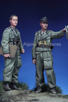 1/35 二战德国奥托卡尔尤斯与军官组 "第502重装甲营" - 点击图像关闭