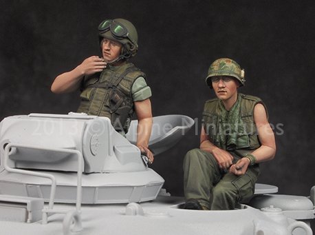 1/35 越战美国坦克乘员组