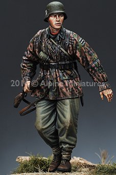 1/35 二战德国武装党卫军步兵(1) - 点击图像关闭