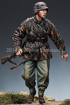 1/35 二战德国武装党卫军步兵(1) - 点击图像关闭