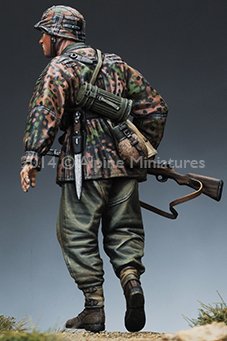 1/35 二战德国武装党卫军步兵(1) - 点击图像关闭