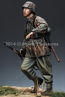 1/35 二战德国武装党卫军步兵(2) - 点击图像关闭