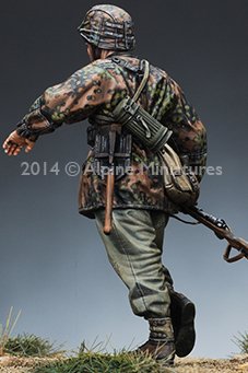 1/35 二战德国武装党卫军步兵(2) - 点击图像关闭