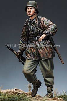 1/35 二战德国武装党卫军步兵(2) - 点击图像关闭