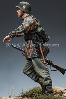 1/35 二战德国武装党卫军步兵(2) - 点击图像关闭