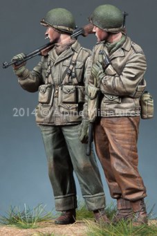 1/35 二战美国步兵组 - 点击图像关闭