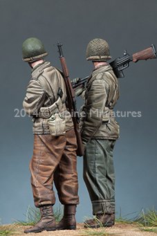 1/35 二战美国步兵组 - 点击图像关闭