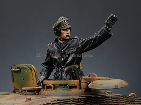 1/35 二战德国党卫军战车指挥官(1)