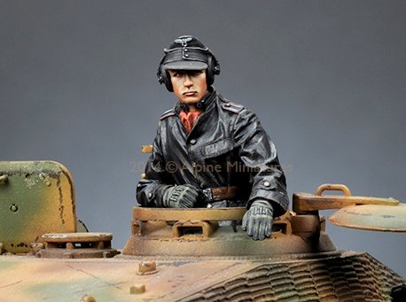 1/35 二战德国党卫军战车指挥官(2) - 点击图像关闭