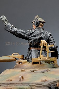 1/35 二战德国党卫军战车指挥官组(2人)