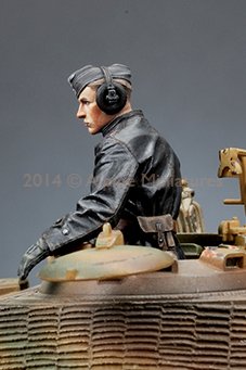 1/35 二战德国党卫军战车指挥官组(2人)