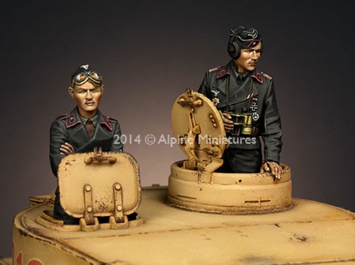 1/35 二战德国装甲战车指挥官组 - 点击图像关闭