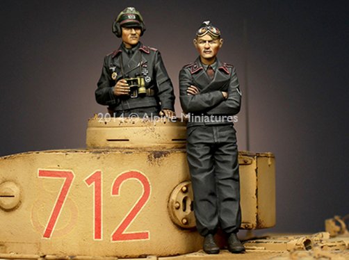 1/35 二战德国装甲战车指挥官组 - 点击图像关闭