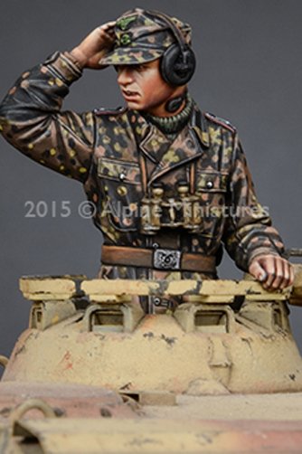 1/35 二战德国武装党卫军战车指挥官组