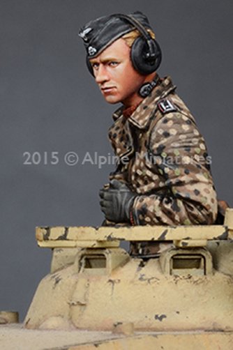 1/35 二战德国武装党卫军战车指挥官组