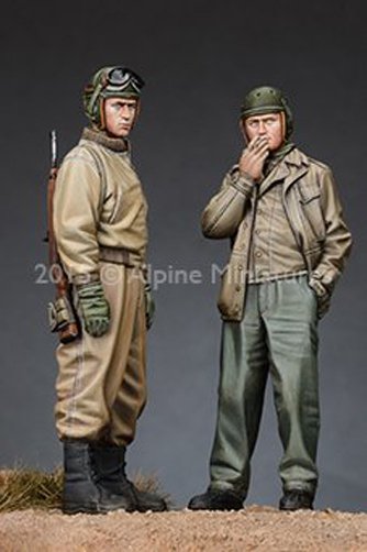 1/35 二战美国坦克乘员组