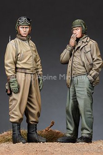 1/35 二战美国坦克乘员组